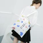Natural Cotton DIY Crafts Tote Canvas Shoulder Bag Eco Friendly for sale