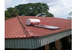 China Closed Circulation Flat Plate Solar Water Heater System 300L Aluminum Sheet supplier
