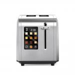 Cord Storage Stainless Steel Toaster 2 Slice Defrost Reheat for sale