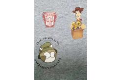 China Custom Artwork Heat Transfer Printed Stickers Fabric Stickers supplier
