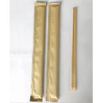 Disposable Bamboo Eco Friendly Chopsticks With Kraft Paper Packing for sale
