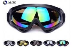China Full Face Tactical Military Goggles TPU Windproof Reticular Construction Breathable supplier