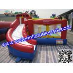 Professional Inflatable Bouncy Castle Combo 1500D PVC  with Slide