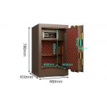 Solid Steel Commercial Safe Box Semiconductor Fingerprint Biometric Zinc Alloy Handle