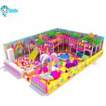 Pink Colored Children'S Indoor Playground for sale
