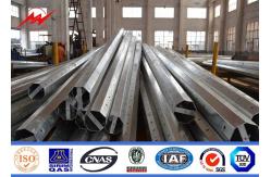 China Hot Dip Galvanized Steel Transmission Power Pole With ISO9001 Certificate supplier