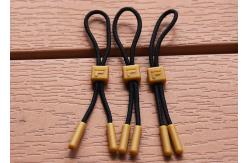 China 3D Logo Customised Garment Plastic Zip Puller With Brand Identity supplier