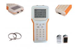 China Rechargeable Battery Powered Ultrasonic Flow Meter With Clamp On Sensor supplier