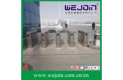 China Adjustable Speed Lane Automatic Flap Barrier Gate Entry Turnstiles supplier