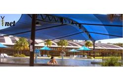 China Anti UV Sun Shade Net 50GSM - 350GSM Greenhouse Shading Mesh For Crops supplier