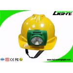 Portable LED Cordless Mining Hard Hat Led Lights 13000 Lux IP68 Lithium Lon Battery for sale
