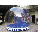 Fire Proof Inflatable Human Size Snow Globe For Party , Event Decoration for sale