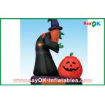 Event Inflatable Holiday Decorations Halloween Cat WIth Oxford Material