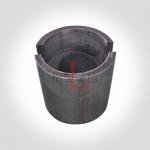 5-300mm Graphite Hard Felt Cylinder For Aerospace Industry for sale