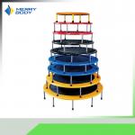 Outdoor Indoor Gym Fitness Trampoline Mini Round Pp Playground Equipment for sale