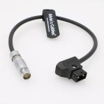 12 Pin Fischer Female To D Tap Arri Power Cable Black For Phantom VEO Camera for sale