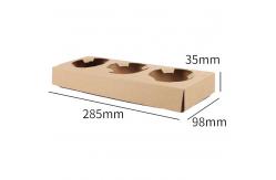 China Biodegradable 2 Pack 4 Pack Cardboard Drink Holder With Custom Logo supplier