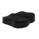 Black Orthopedic Car Seat Cushion Memory Foam With Zippered Washable Cover for sale