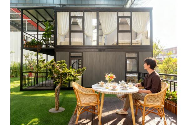 Fireproof Expandable Prefab Homes with Customizable Layout and Galvanized Light Steel Frame