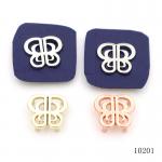 Customized Metal Bag Tags Corrosion Resistant Small Butterfly Charm for sale