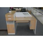 2 Person Staff Modern Office Cubicles , Office Workstation Desk Rectangular Shape