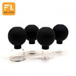 Silicone Vacuum Suction Face Massage Cups Anti Cellulite Lymphatic Therapy Cupping Set for sale