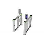 RS485 Aluminum Alloy 0.4S Acrylic Flap pedestrian barrier gate