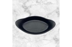 China Custom Melamine Salad Plate Japanese And Korean Style Melamine Tableware Oval supplier
