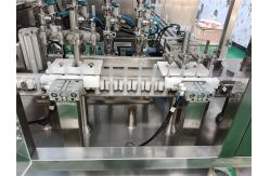 China GMP Standard Gel Filling Capping Machine with Foam Recycling Function and Consumption supplier