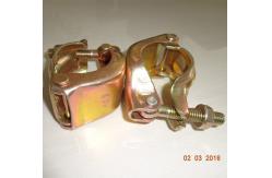 China JIS Swivel 3mm Scaffolding Pressed Coupler For Construction supplier