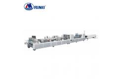 China RINO High Speed Folding And Gluing Machine , Paper Folder Gluer Machine supplier