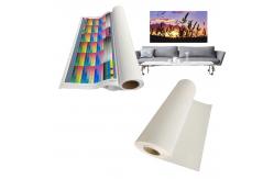 China Large Format Printable 260gsm Polyester Matte Canvas For Printing supplier