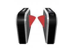 China Wing Flag Entrance Turnstile Barrier Gate Access Control System Anti Breakthrough supplier