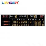 High Resolution Baseball LED Segment Digit Scoreboard With High Refresh Rate for sale