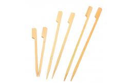 China 50pcs Extra Long Paddle Bamboo 6 Inch Skewers In Bulk supplier