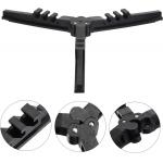 Quility Folding Canister Holder for Camping Stoves 45g Fuel Stabilizer Base Bracket