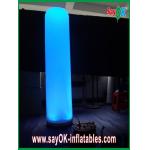 Straight Led Light Decoration 2 Meters High Inflatable Pillar For Events for sale