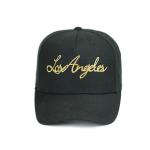 Customize Black 6 - Panel Flat Embroidery Logo Sports Baseball Caps for sale