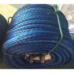 Vessel Mooring 12 Strand UHMWPE Rope 48mm High Strength Braided for sale