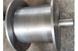 China Q355b Material LBS Grooved Drum For Hoist Crane With Shaft Fully Machined supplier