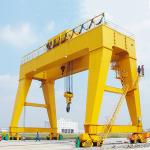 Top Supplier In China Provide Heavy Duty 50 Ton Mobile Double Girder Gantry Crane for sale