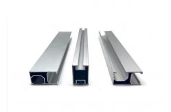 China Anodized Industrial Aluminum Profile Rail For Solar Mounting System supplier
