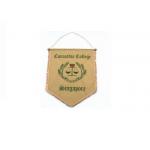 Customized Wall Banner Flag / Screen Printing Hanging Fabric Wall Banner for sale