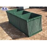 Galvanized Gabion Box Geotextile Lined Feature For Preventing Explosion for sale