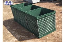 China Galvanized Gabion Box Geotextile Lined Feature For Preventing Explosion supplier