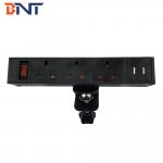 Aluminum Alloy Conference Room Movable Desktop Power Outlet for sale