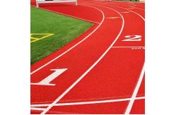 China Abrasion Resistance Self Knot Pattern Jogging Track Material Fadeless supplier