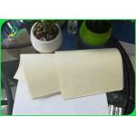 Two Side Uncoated Cream 70gsm / 80gsm Woodfree Paper For Notebook Writing for sale