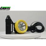Safety LED Mining Light Hard Hat Rechargeable LED Headlamp 15000lux 6.8Ah CE Approved for sale