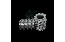 China 24mm M1 Reverse Extruder Screw Elements for Plastic Machine Designed supplier
